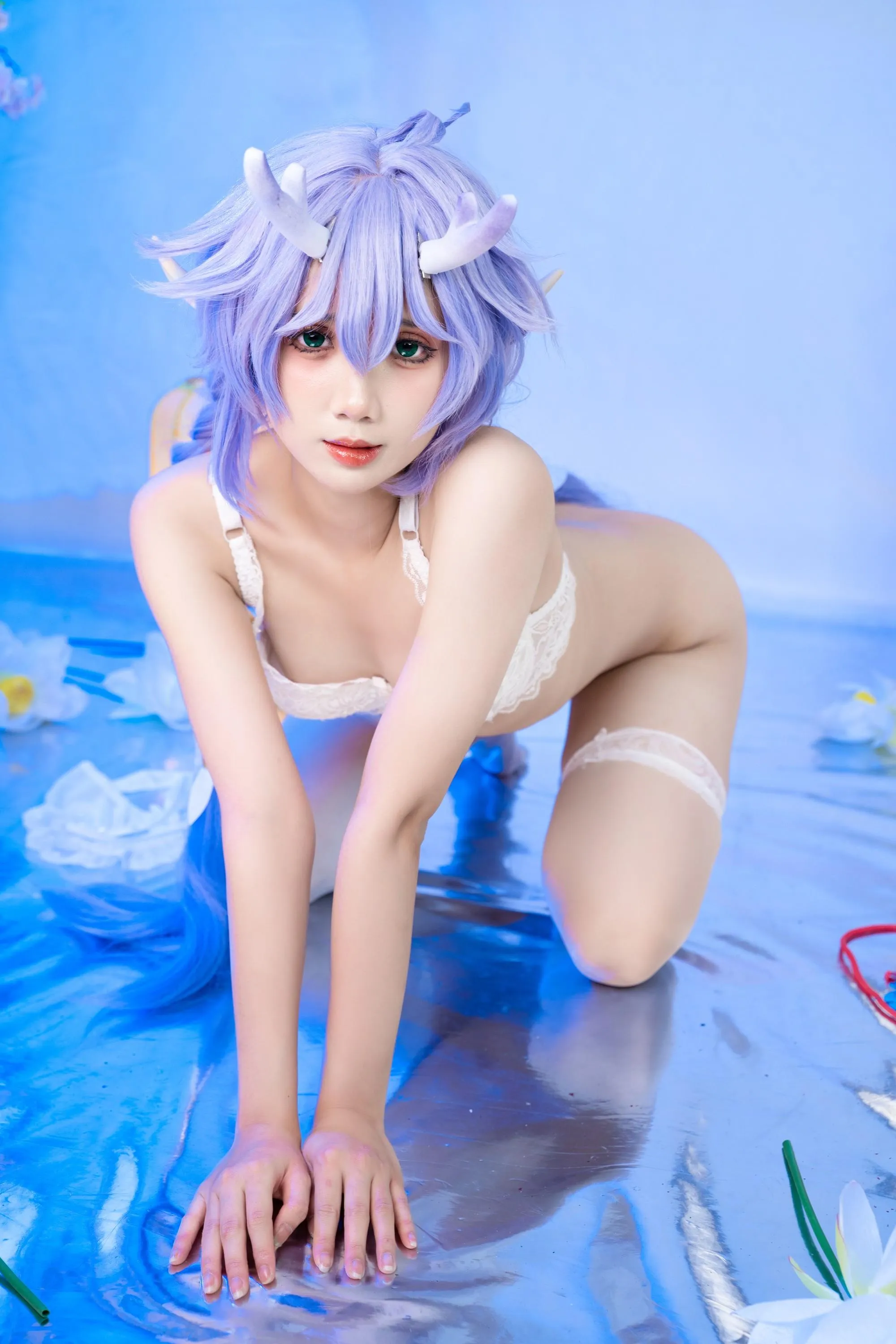 PoppaChan – NO.008 Honkai Star Rail Bailu [155P]插图6